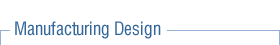 Manufacturing Design and Engineering