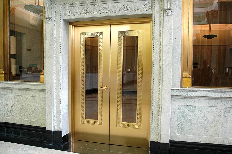 Dominion Public Building Custom Bronze Doors Soheil Mosun Limited