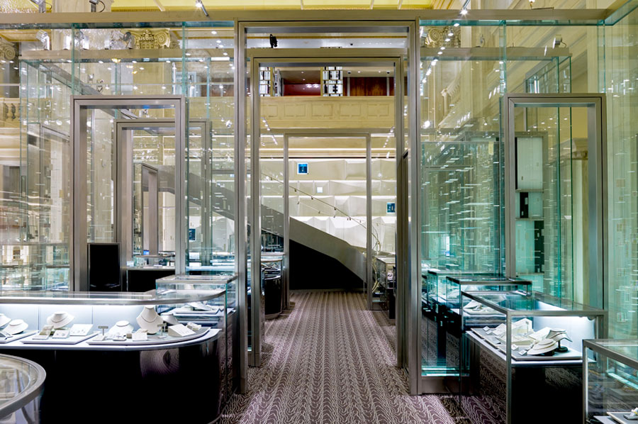 Tiffany & Co. - 37 Wall Street Store Interior - Soheil Mosun